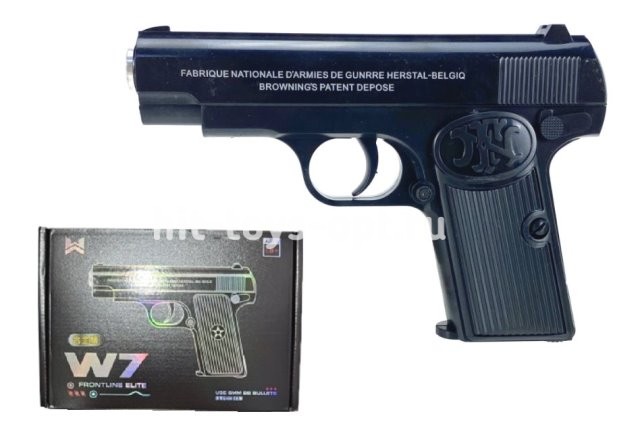 Пистолет металлический W7, размер 20*15