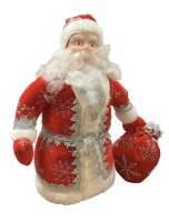 Сувенир Мягкий Дед Мороз 45 см,