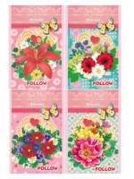 Блокнот 32л А7 &quot;Букет с сердцем&quot;