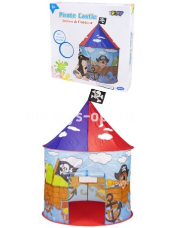 Палатка игровая (высота 125см, диаметр 105) "Пираты"(в коробке)