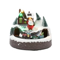 Музыкальная новогодняя композиция с подсветкой, &quot;ДЕД МОРОЗ&quot;3*АА,USB