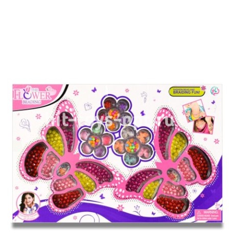 Бисер бабочка в кор.