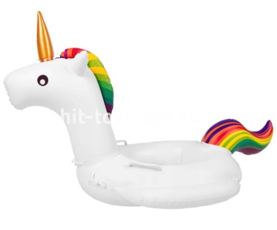 Надувной круг Единорог с ножками 70 см