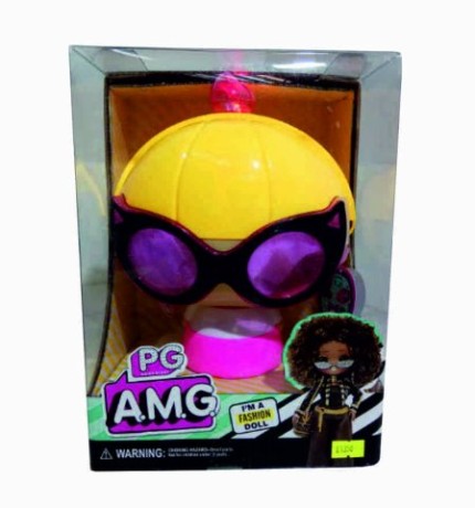 Маска Кукла в шаре ОМГ и очки