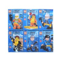 Конструктор Фигурка Сити, в уп 12шт. цена за шт.