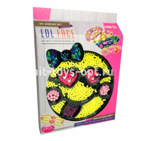 Бисер смайлик в кор