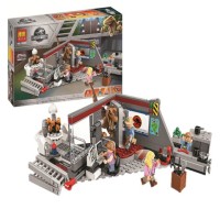 Конструктор Мир Юрского Периода - Охота на Велоцераптора 378 дет.