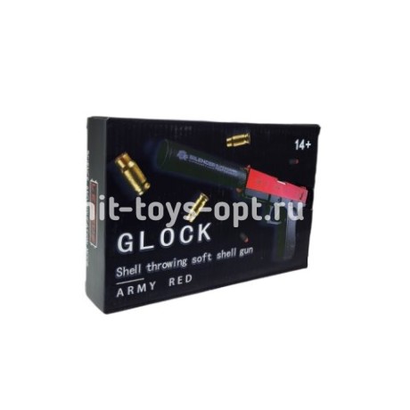 Пистолет золотой (пули,гильзы)