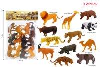Набор животных сафари+лесные 7986 12 в уп  38*21