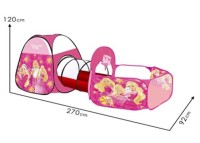 Детская палатка тоннель Принцесса, 270*92*120