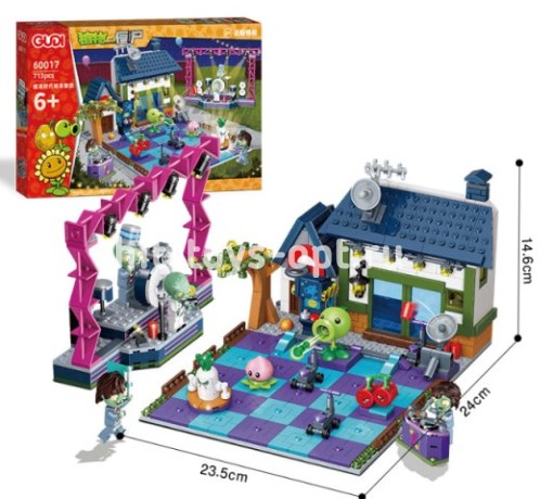 Конструктор Зомби Эпоха Рока, 713 дет