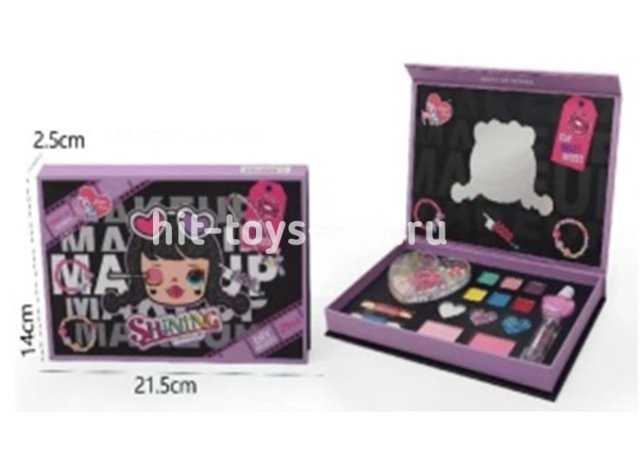 Набор Косметики 2в1 "SHINING" 22см*14см