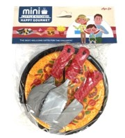 Пицца в пакете с ножами, размер 18см