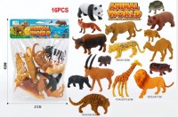 Набор диких животных с пандой 7924 16 животных 32*20