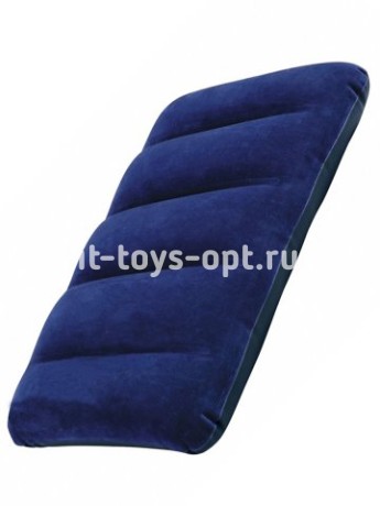 Подушка надувная 43x28x9 см (велюр) INTEX. (в пак)