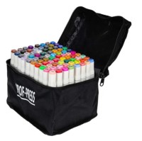 Набор маркеров для скетчинга Colorful tones двусторонние 80 штук