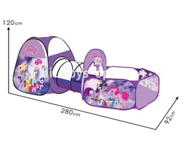 Детская палатка тоннельь Пони, 280*92*120