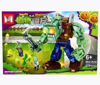 Конструктор Зомби, Нападение Гигантского Монстра, 479 дет.