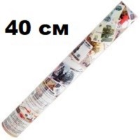 Хлопушка пневматическая, РУБЛИ, 40см  (12 шт/в упак) цена за уп.