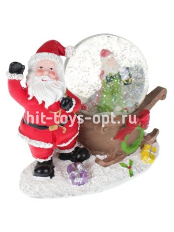 Новогодний сувенир Снежный шар На встречу мечте