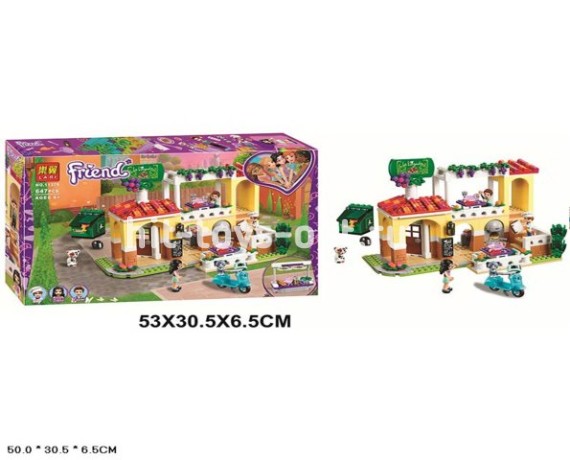 Конструктор Подружки - Ресторан Хартлейк Сити 647 дет.