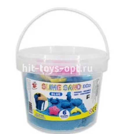 Кинетический Песок в Ведре