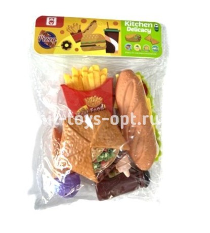 Набор фаст фуд 7 эл, размер 17*27см
