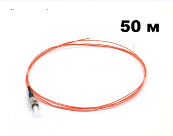 Дюралайт 50м диод круглый, диаметр 9,5мм, на 1метре 18 диодов, КРАСНЫЙ, 3жилы, с евровилкой