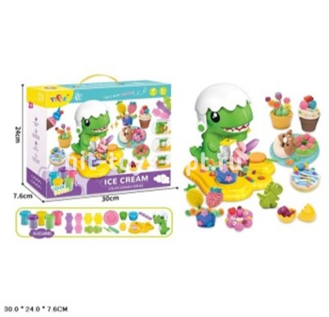 Пластилин Дино 20 эл, размер 30*24