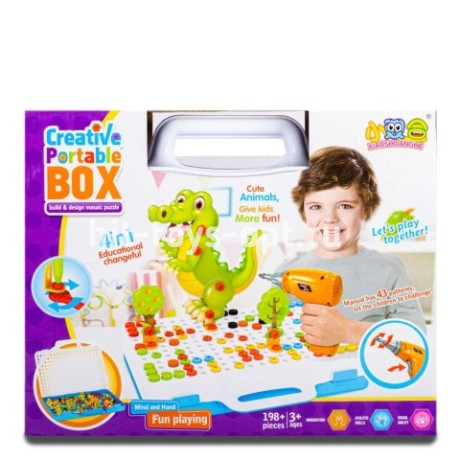 Шестеренки 4 в 1 198 дет.