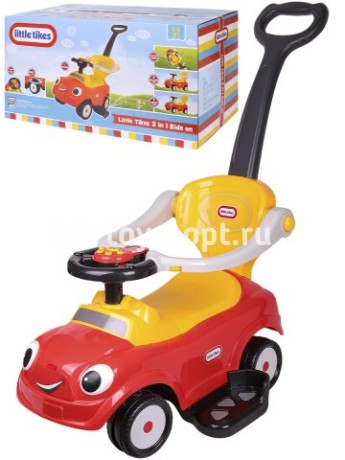 ТОЛОКАР "Красный с ручкой" (звук, бат.2*АА не в компл.) 63,5х30,5х33см