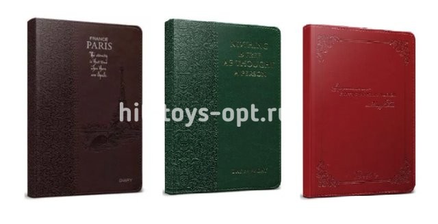 TМ"Collezione"ЗАПИСНАЯ КНИГА А5 160л.,кож.зам. в ассорти