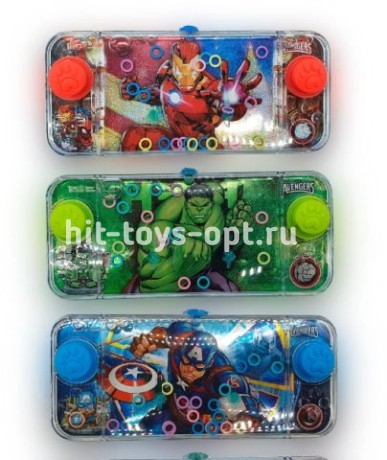 ВОДНАЯ ИГРА В ПАКЕТЕ 2 КНОПКИ"МСТИТЕЛИ"