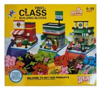 Конструктор Майнкрафт Мини Маркет 802 дет