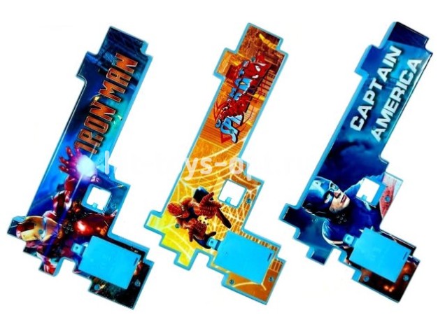 Пистолет Майн Герои - Свет/Звук, размер 25см*15см