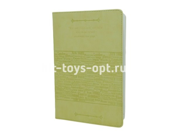 ЕЖЕДНЕВНИК А5, 168л. НАЗВАНИЯ ГОРОДОВ кожзам, датир. тиснение ТМ "Collezione"