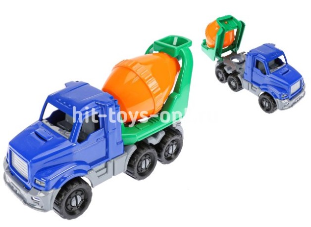 Машинка Бетоновоз "ДОБРЫНЯ" Городской 20 см