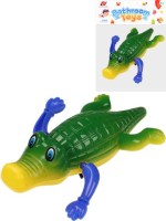 Заводная игрушка для купания.&quot;Крокодил&quot;(в пакете)(10х6,5х4,5 см)