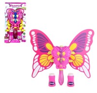 Генератор Мыльных Пузырей с Бабочкой, 2 цвета + Музыка, размер 37см*22см*5см