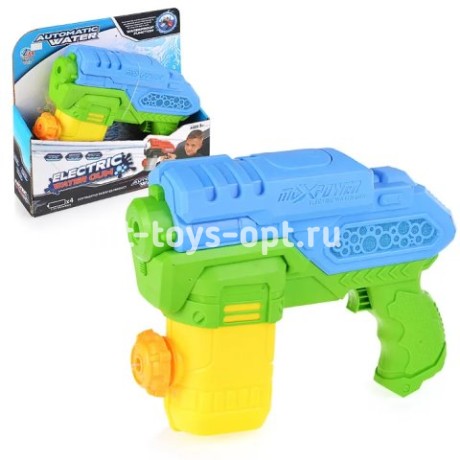 Водный пистолет от батареек свет