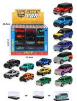 Металлически машинки 60 в уп 7 см ассорти Джипы