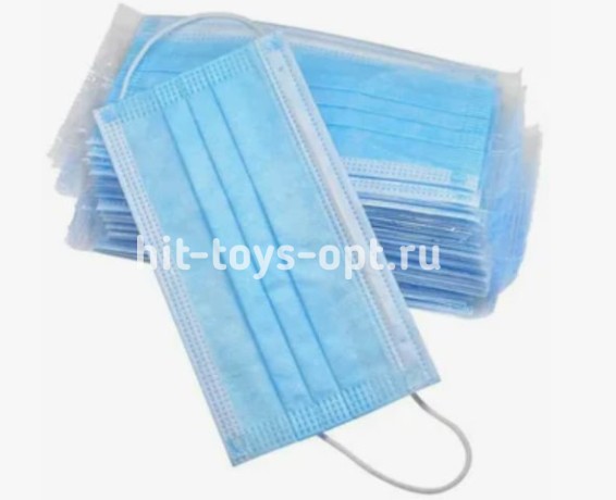 Маска Медицинская Одноразовая, в уп 50 шт. цена за уп.