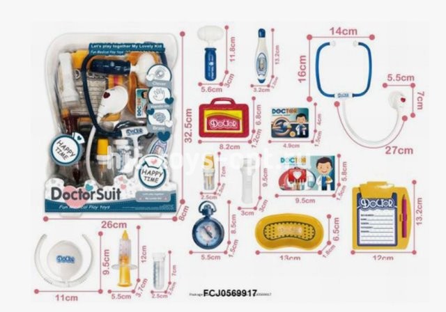 Набор доктора на блистере 9 эл звук, размер 31*22см