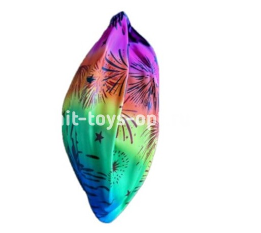 Мяч резиновый принт цветной 21 см