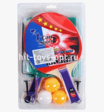 Набор для тенниса голубая ручка плотный + сетка