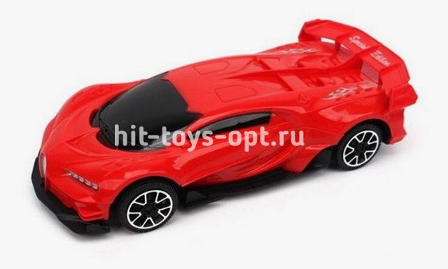 Машинка инерционная (17см) "Спорткар" 3 цвета микс в пак.