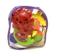 Набор Погремушек в Портфеле, 5 шт. Размер 16см*14см*7см