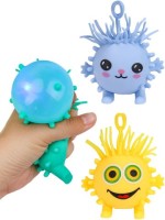 Антистресс-мялка "Смайлики",10х9,свет внутри,цвет микс, в уп 12шт. цена за шт.