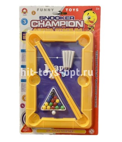 Бильярд на Листе, размер 29см*18см