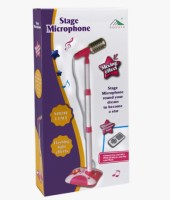 Микрофон на подставке синий с мп3 и подключ , размер 43*21